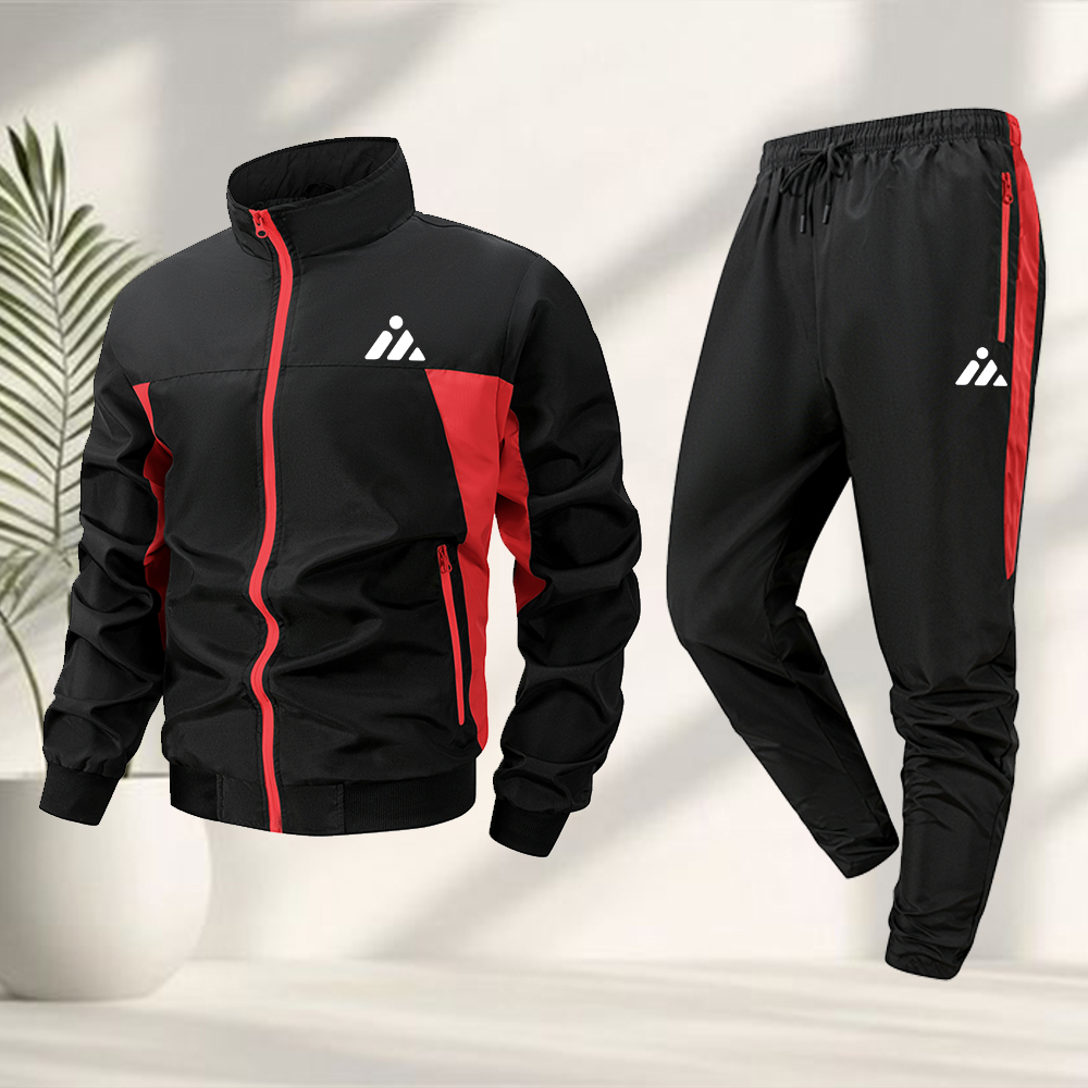 Cycling Commute Jacket - Setelan Olahraga Kasual Pria Jaket Ritsleting