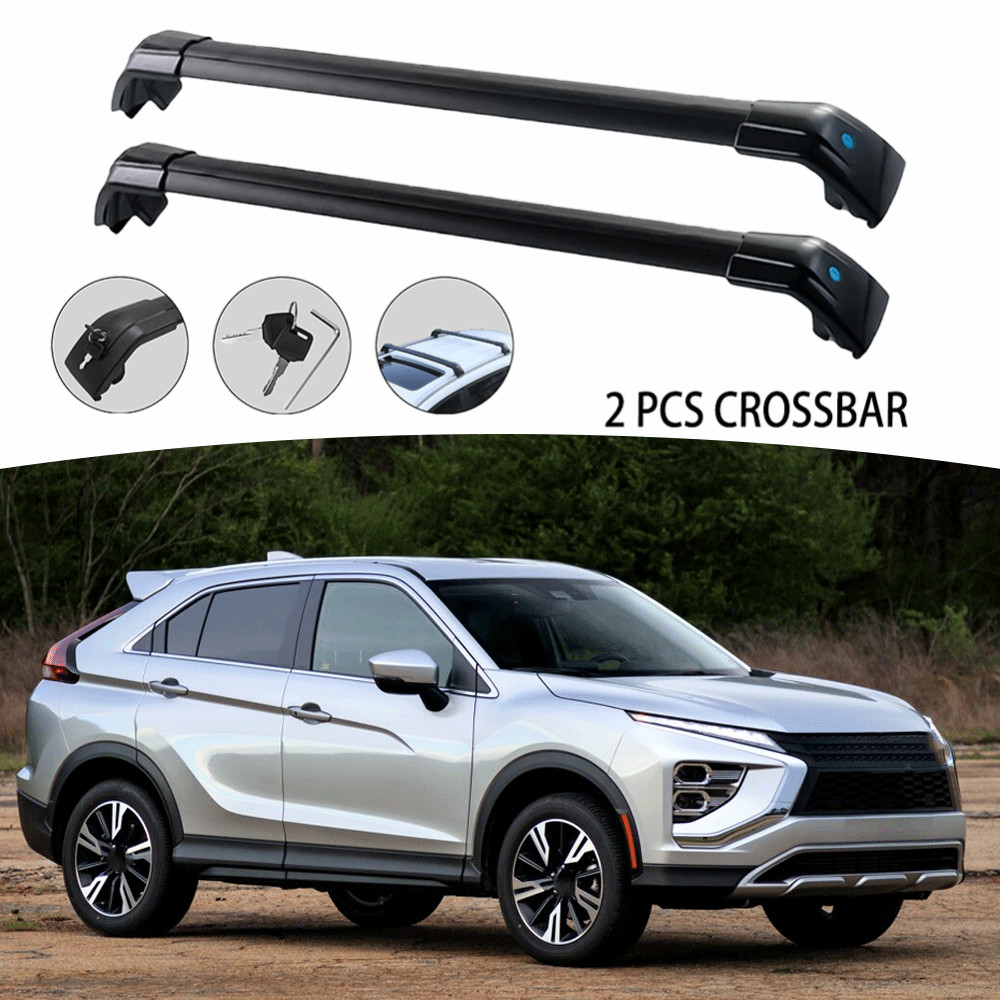 Cargo Rack Aluminum - 2 Buah Cross Bar Dapat Disesuaikan