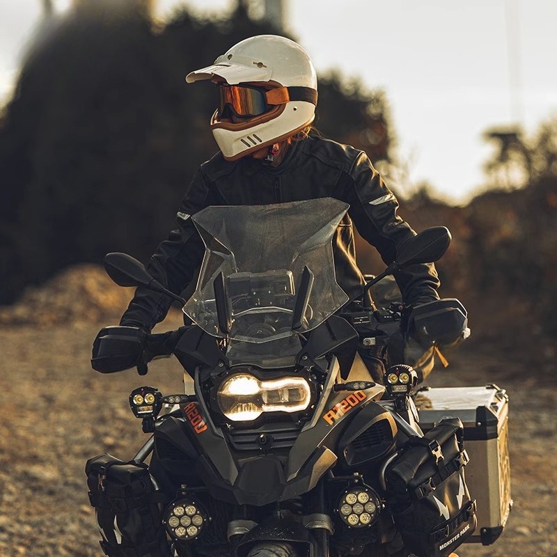 Cycling Commute Jacket - Jaket Kulit Motor Pria Anti Jatuh