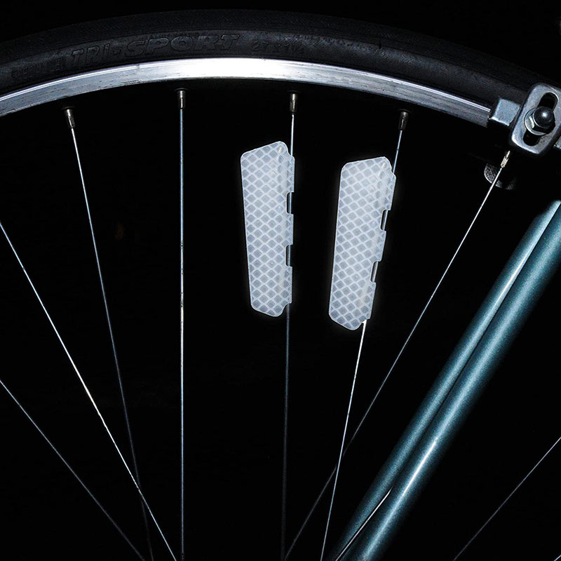 Spoke Reflector Set - 4 Buah/Set Stiker Reflektif Sepeda Reflektor
