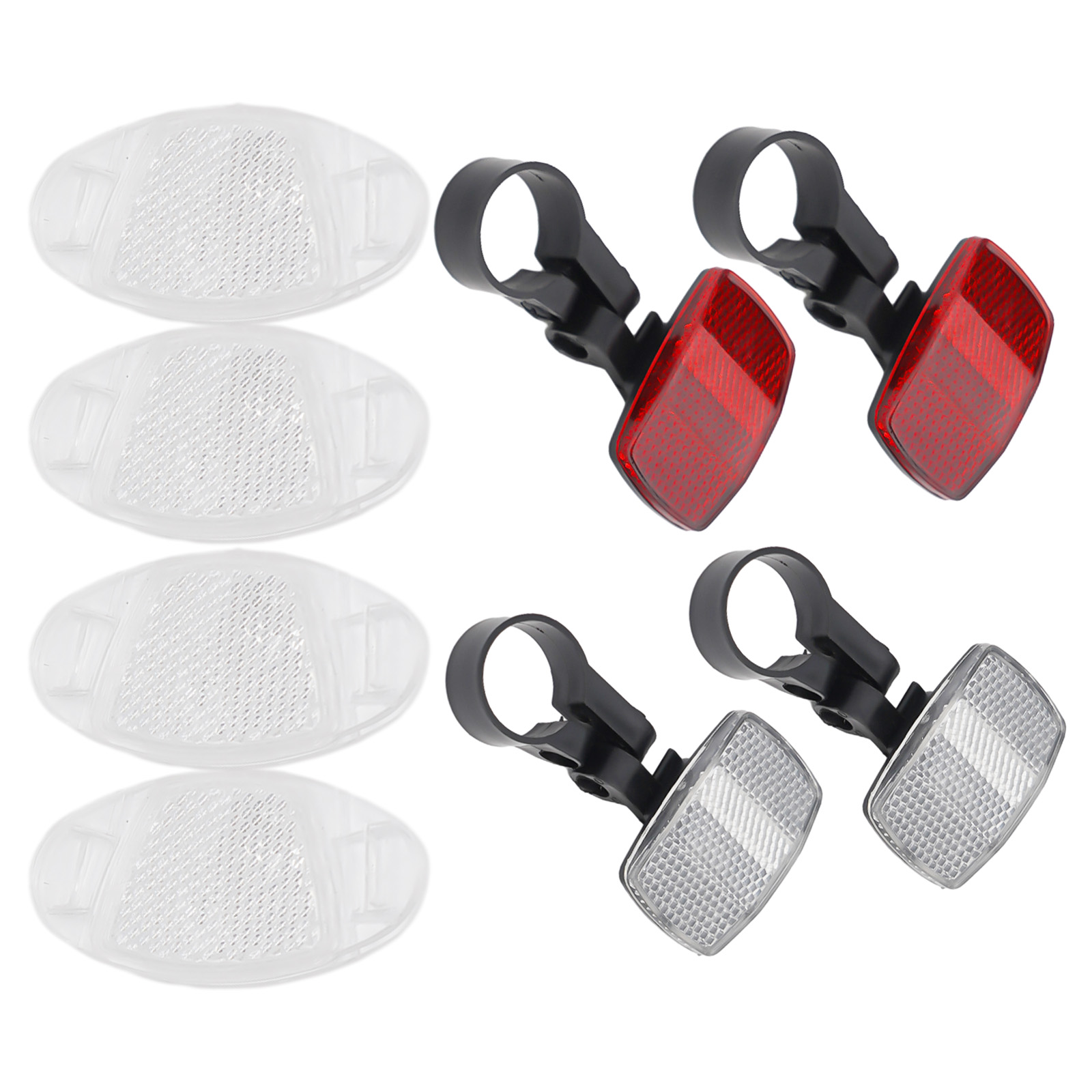 Spoke Reflector Set - Reflektor Sepeda Depan Belakang Aksesoris Sepeda