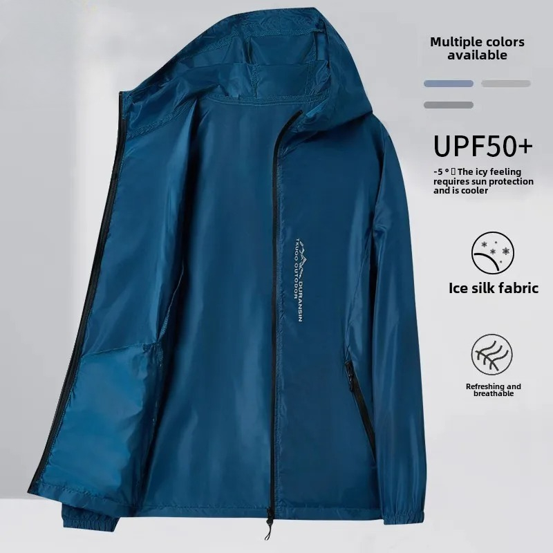 Cycling Commute Jacket - Jaket Tabir Surya Pria Musim Panas