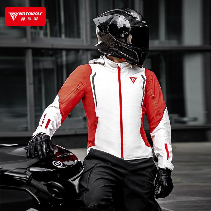 Cycling Commute Jacket - Jaket Motor MOTOWOLF Windbreaker, Jaket Berkendara