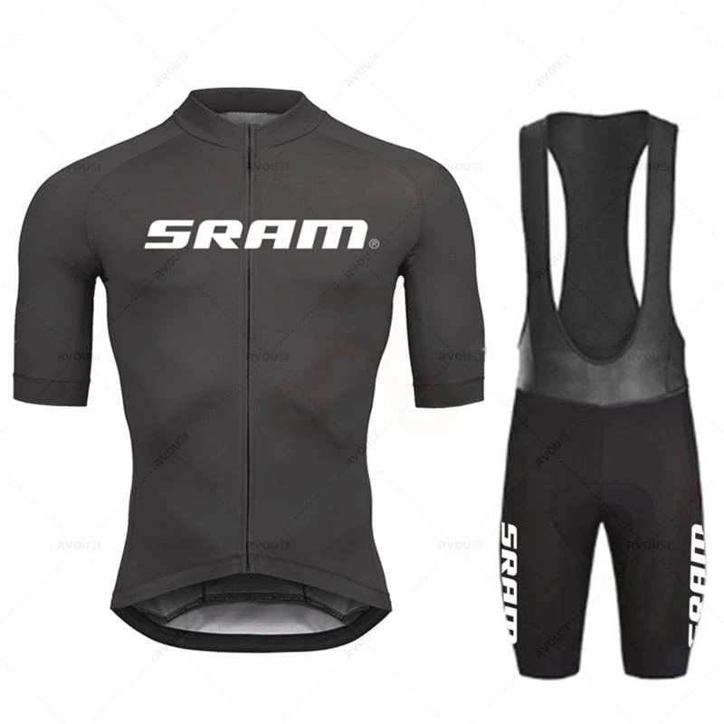 Cycling Commuter Shorts - Sram Pro setelan Jersey bersepeda pria,