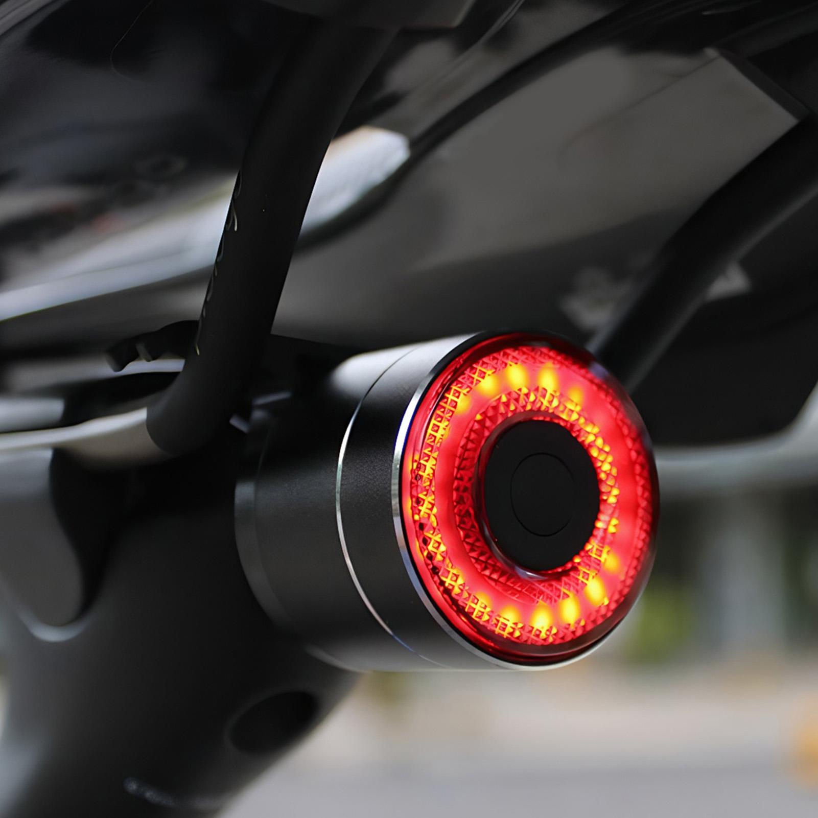 Cycling Commuting - Lampu Belakang Sepeda Lampu Sensor Ekor