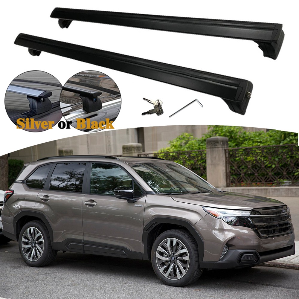 Cargo Rack Aluminum - 2PCS Aluminium Crossbar yang Dapat Disesuaikan
