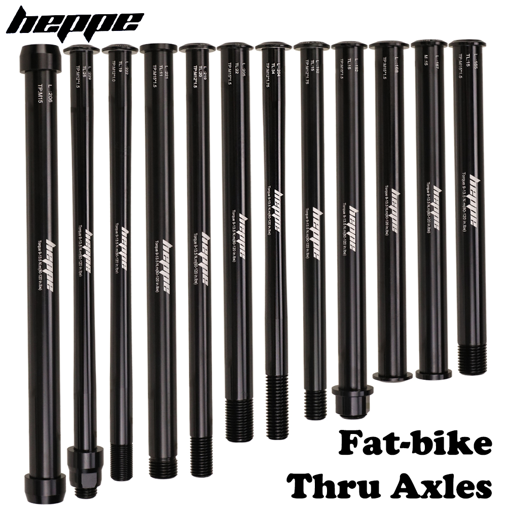 Dynamo Hub Front - HEPPE Fatbike Thru Axle, Hub Sepeda