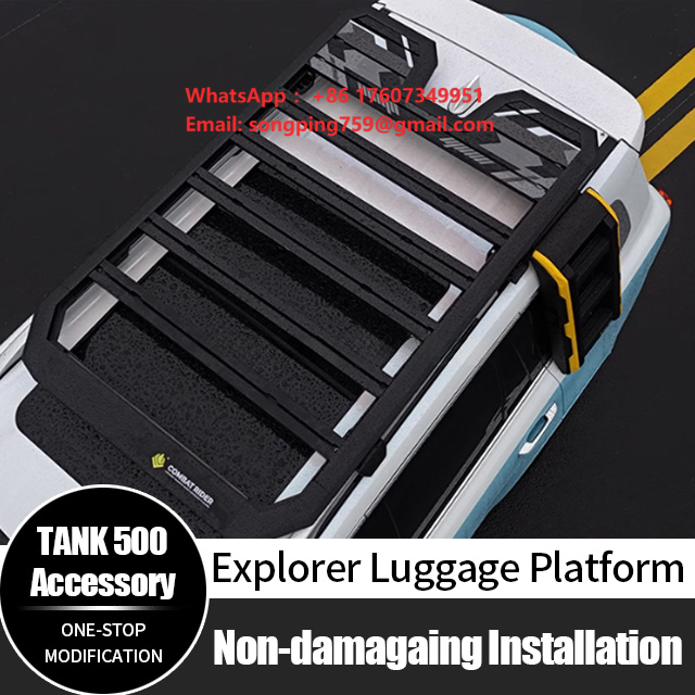Cargo Rack Aluminum - Aksesoris Mobil Rak Bagasi Atap Aluminium
