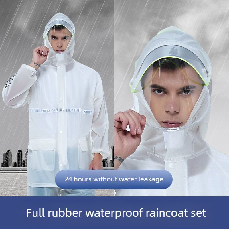 Setelan Jas Hujan Motor Dua Po - Cycling Commute Jacket ulasan dan harga