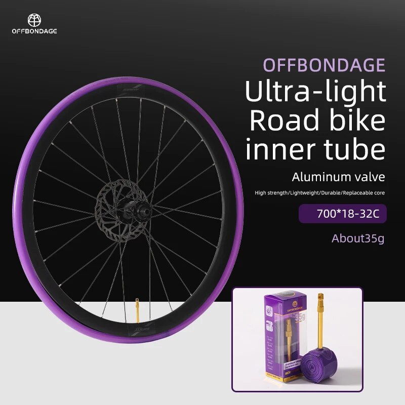 OFFBONDAGE katup aluminium Ult - Inner Tube 700C ulasan dan harga