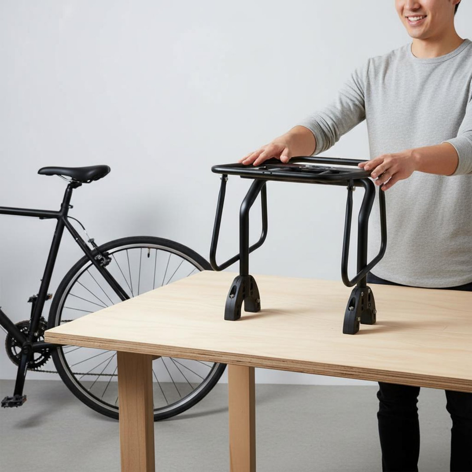 Rak Kargo Sepeda Lepas Pasang  - Cycling Commuting ulasan dan harga