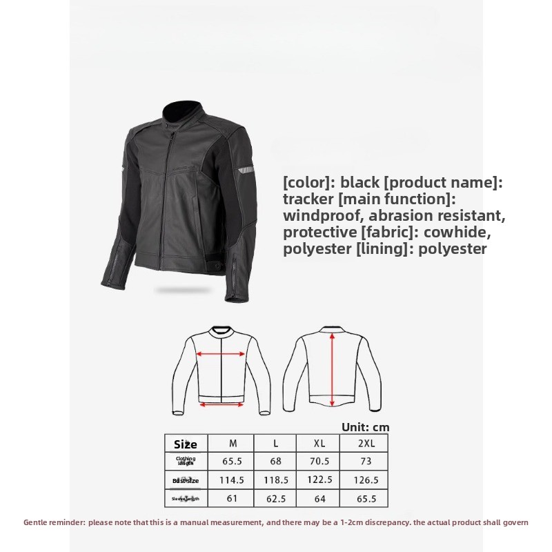Jaket Kulit Motor Pria Anti Ja - Cycling Commute Jacket ulasan dan harga