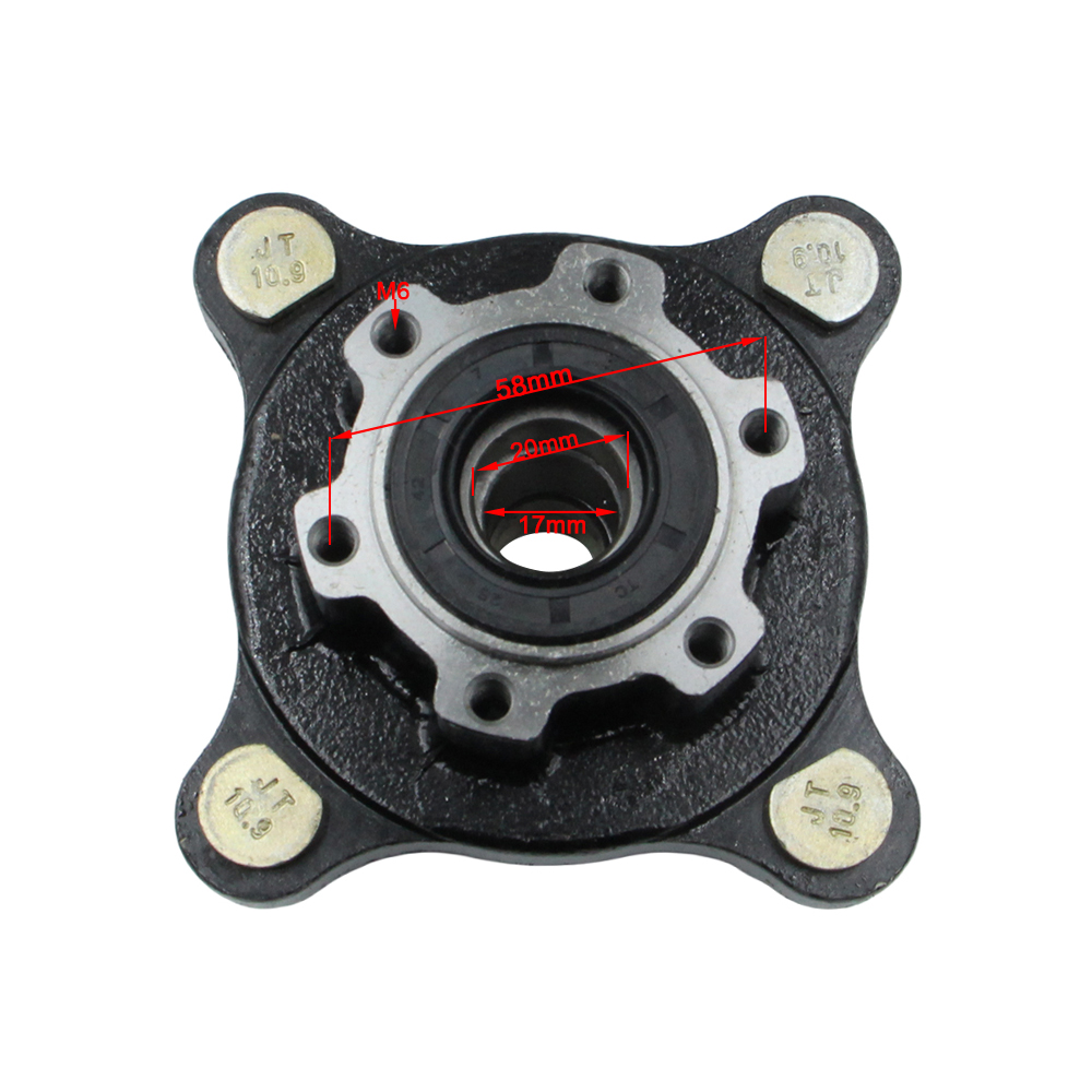 17-20mm 110mm*4 Stud Roda Depa - Dynamo Hub Front ulasan dan harga