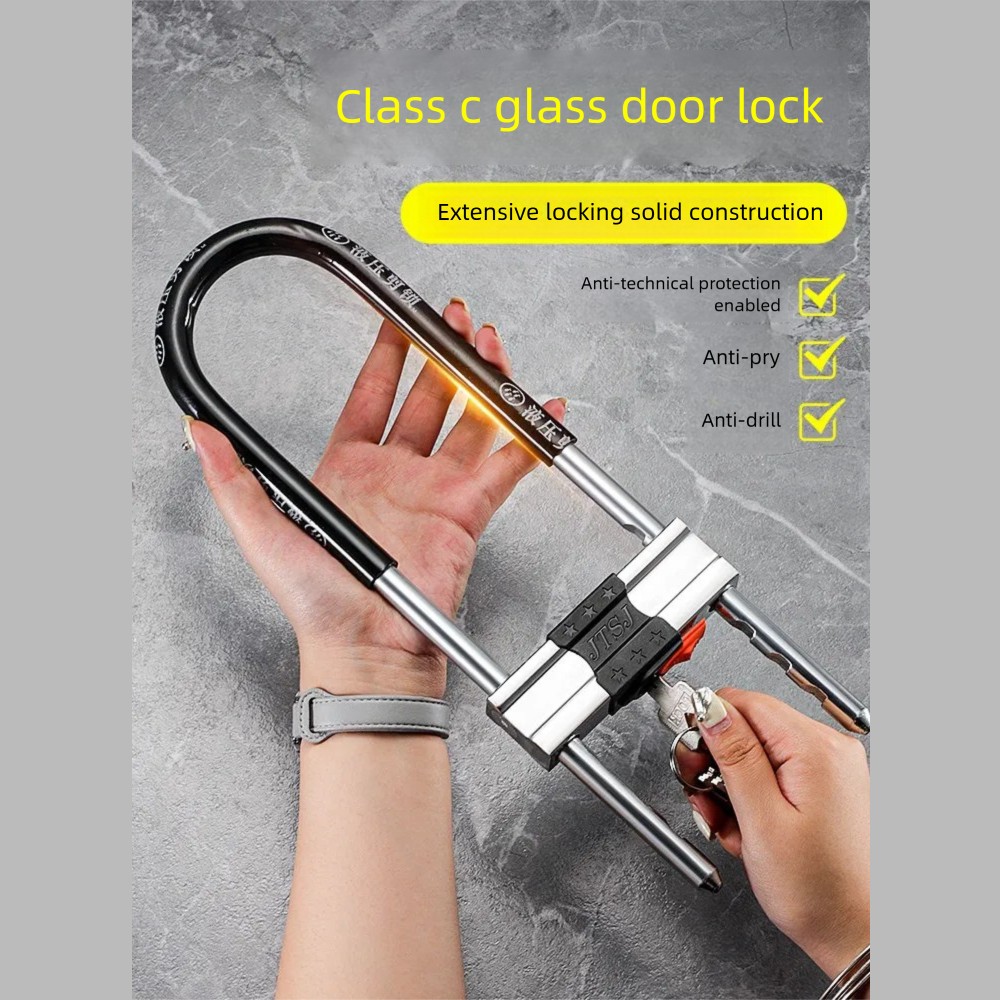 Kunci Kombinasi Sepeda Model U - U Lock Heavy Duty ulasan dan harga