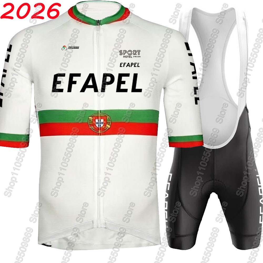 Portugal 2026 Efapel Set Jerse - Cycling Commuter Shorts ulasan dan harga