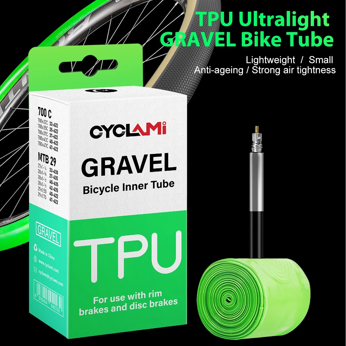 CYCLAMI ban dalam sepeda MTB 2 - Inner Tube 700C ulasan dan harga