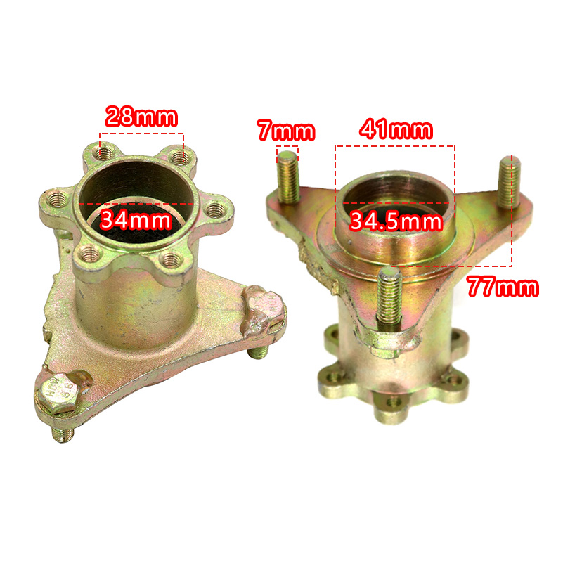 Hub pinggiran roda depan Flang - Dynamo Hub Front ulasan dan harga