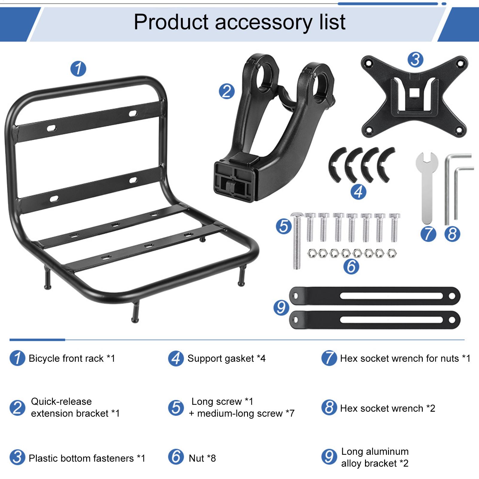 Rak Sepeda Depan Lepas Pasang  - Cargo Rack Aluminum ulasan dan harga