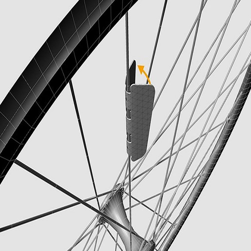 4 Buah/Set Stiker Reflektif Se - Spoke Reflector Set ulasan dan harga