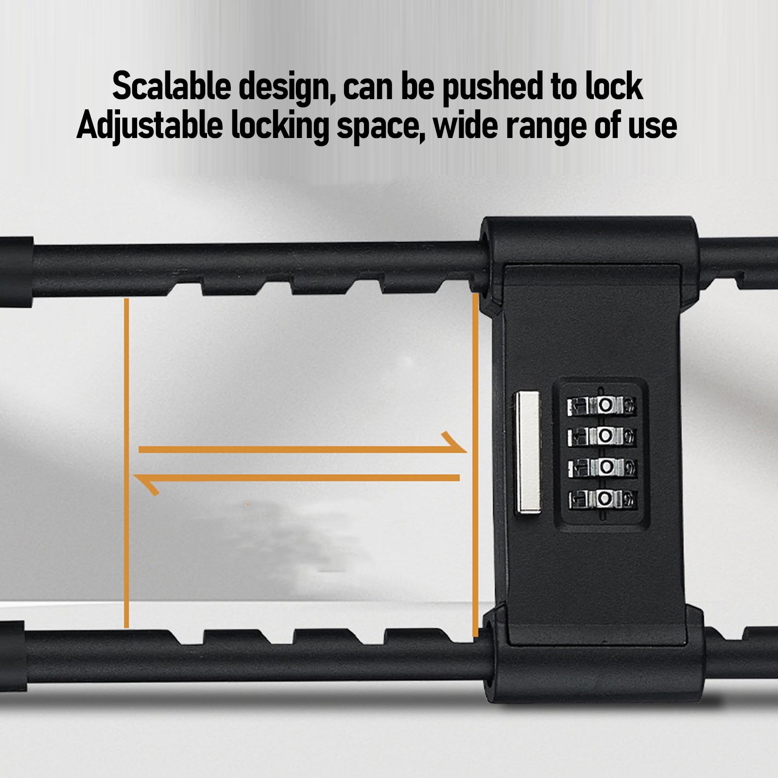 Gembok U Lock Kombinasi 4 Digi - U Lock Heavy Duty ulasan dan harga