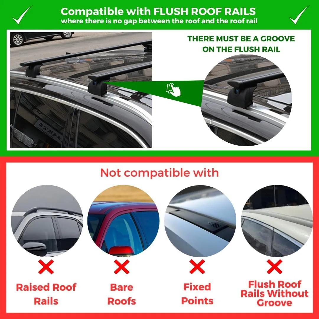 2PCS Aluminium Crossbar yang D - Cargo Rack Aluminum ulasan dan harga