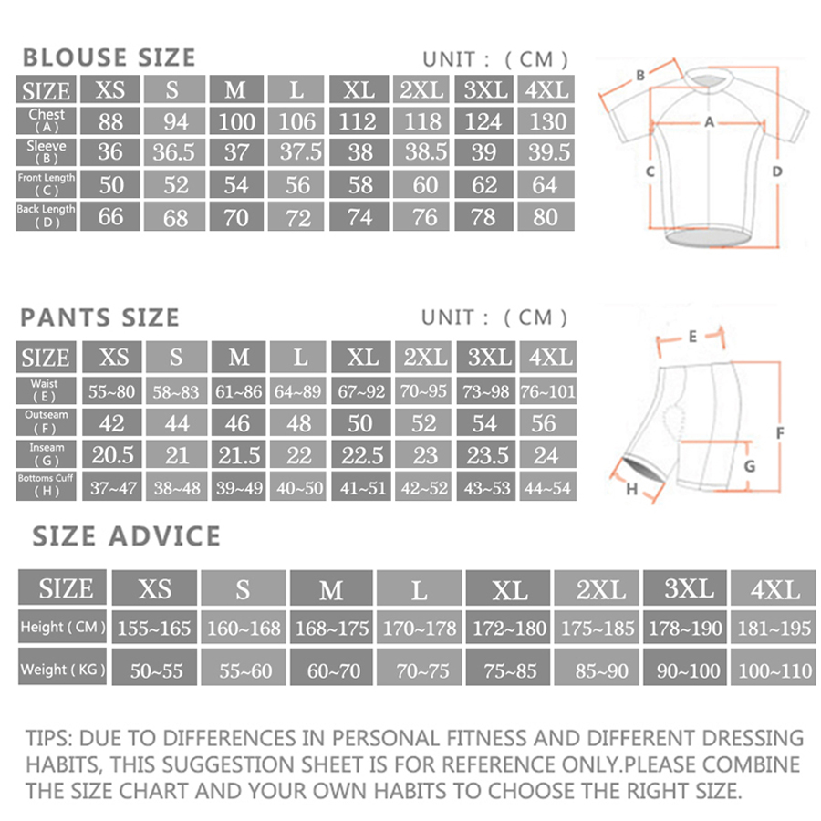 Rcn Rvouei Set Jersey Berseped - Cycling Commuter Shorts ulasan dan harga