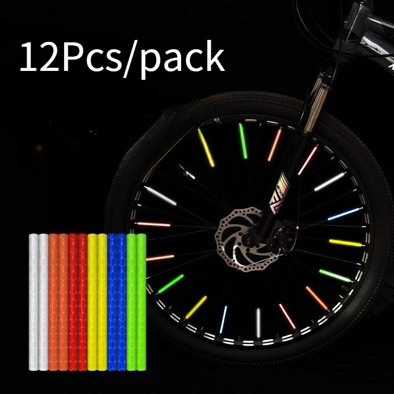 12Pcs/Set Reflektor Jari-jari  - Spoke Reflector Set ulasan dan harga