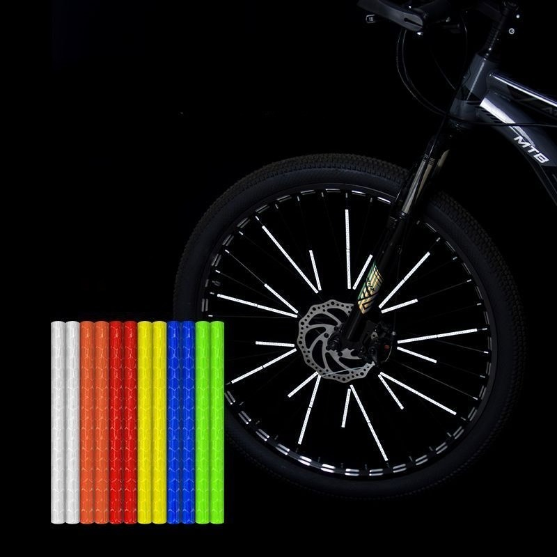 12Pcs/Set Reflektor Jari-jari  - Spoke Reflector Set ulasan dan harga